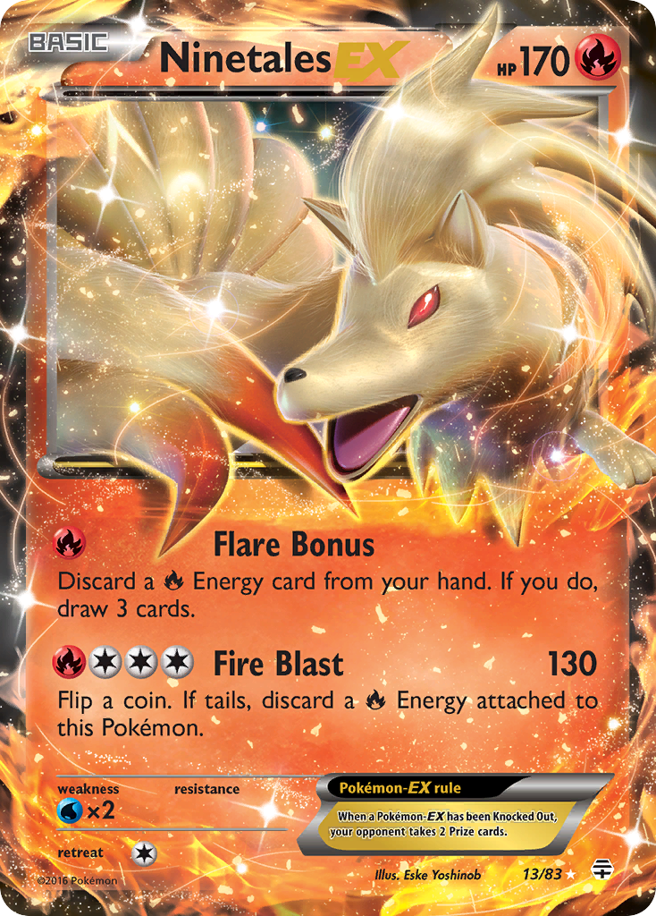 Ninetales-EX 13/83 Generations