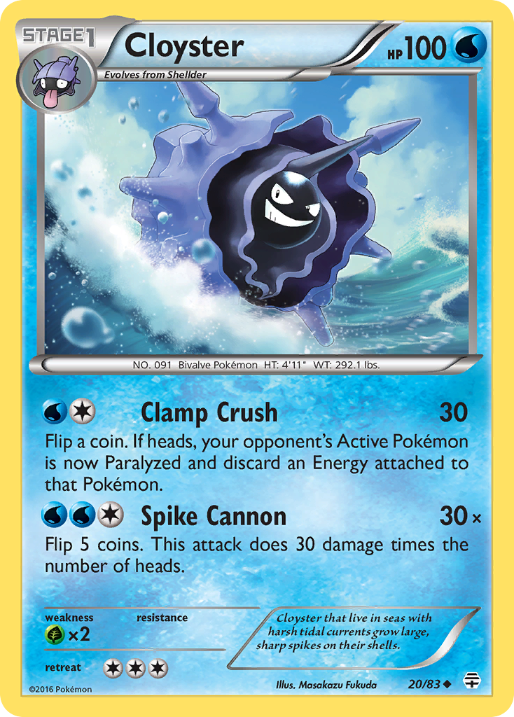 Cloyster 20/83 Generations