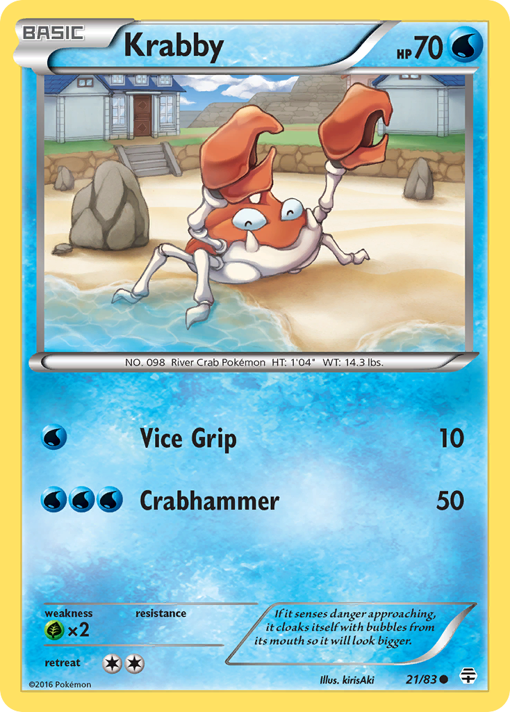 Krabby 21/83 Generations