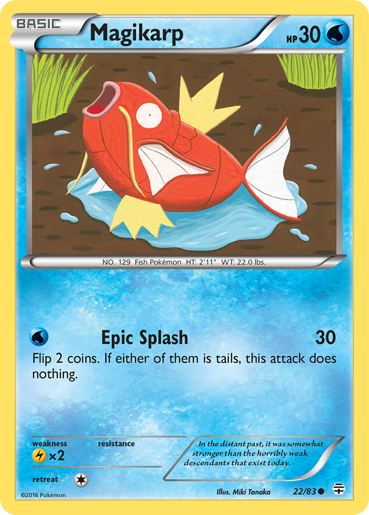 Magikarp 22/83 Generations