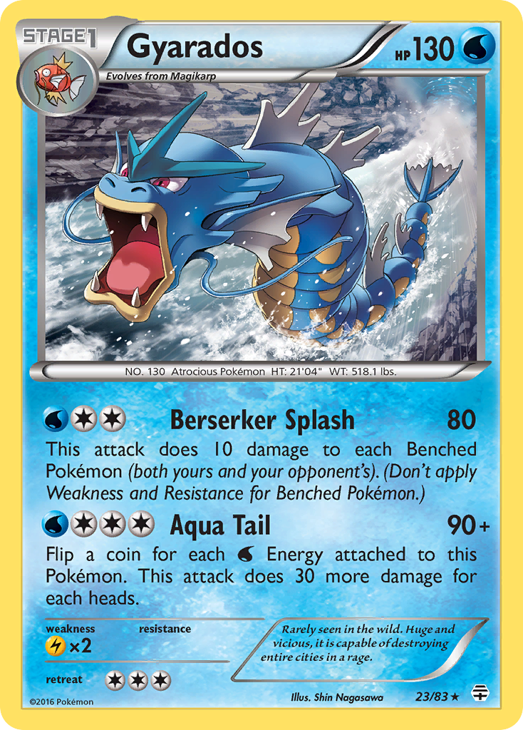Gyarados 23/83 Generations