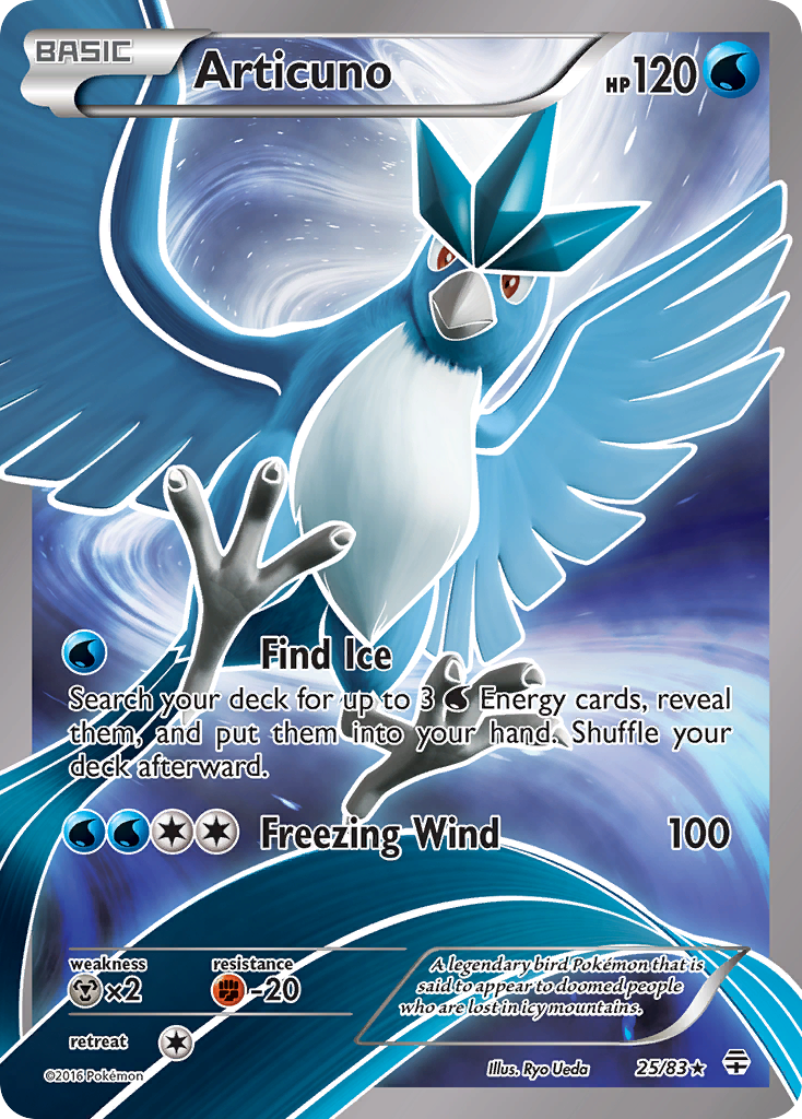 Articuno 25/83 Generations
