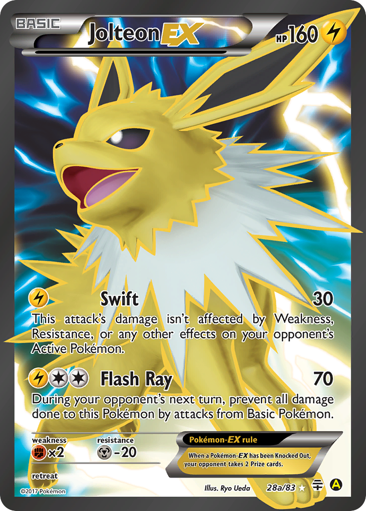 Jolteon-EX 28a/83 Generations