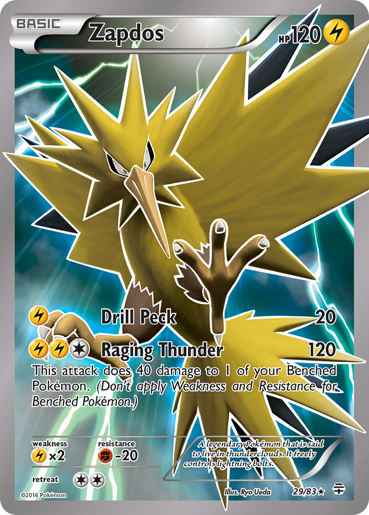 Zapdos 29/83 Generations