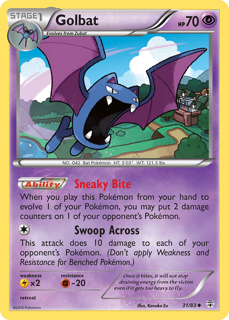 Golbat 31/83 Generations