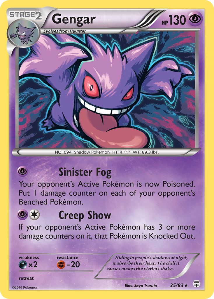 Gengar 35/83 Generations