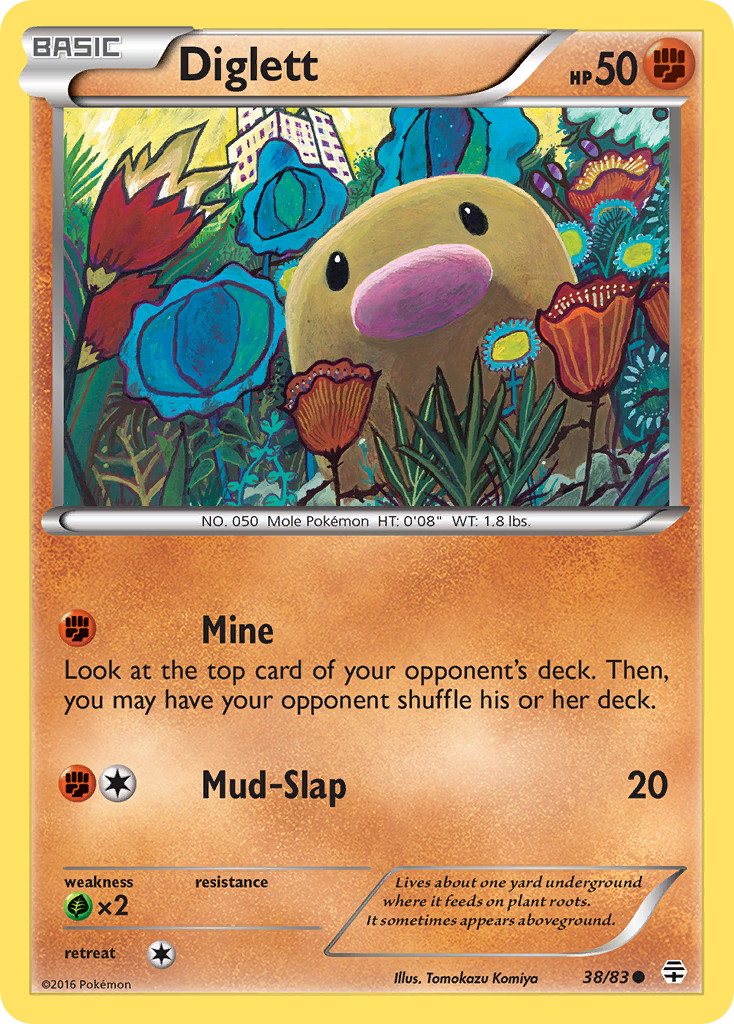 Diglett 38/83 Generations