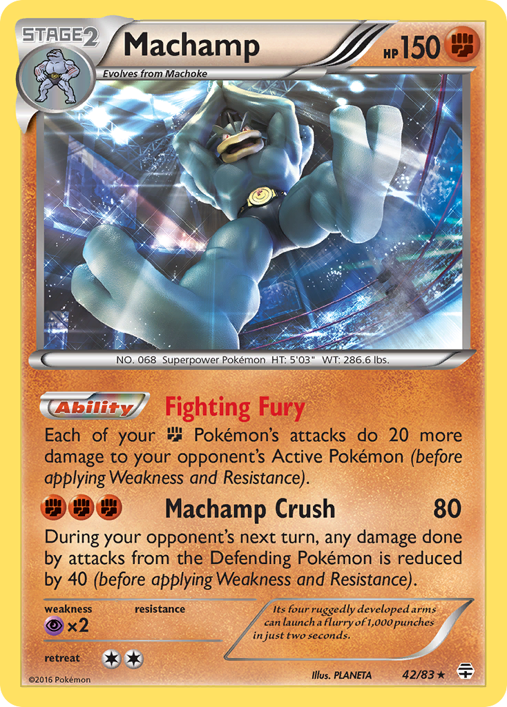 Machamp 42/83 Generations