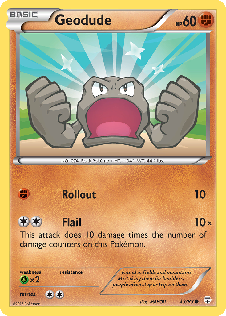 Geodude 43/83 Generations