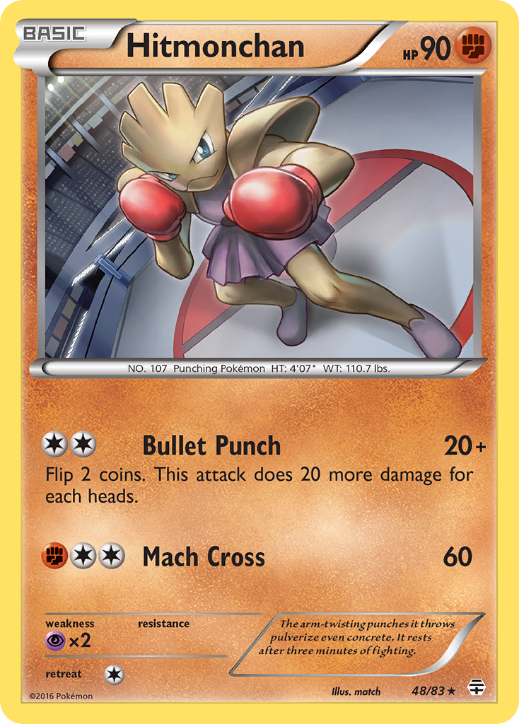 Hitmonchan 48/83 Generations