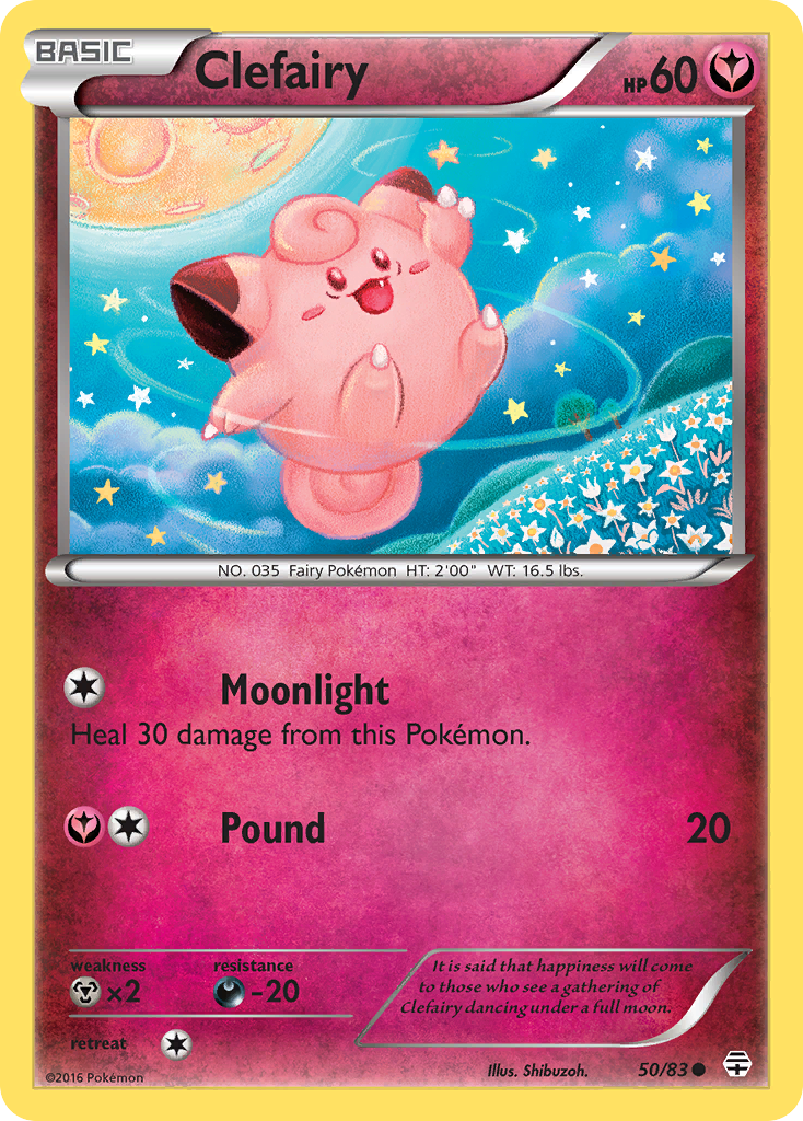 Clefairy 50/83 Generations