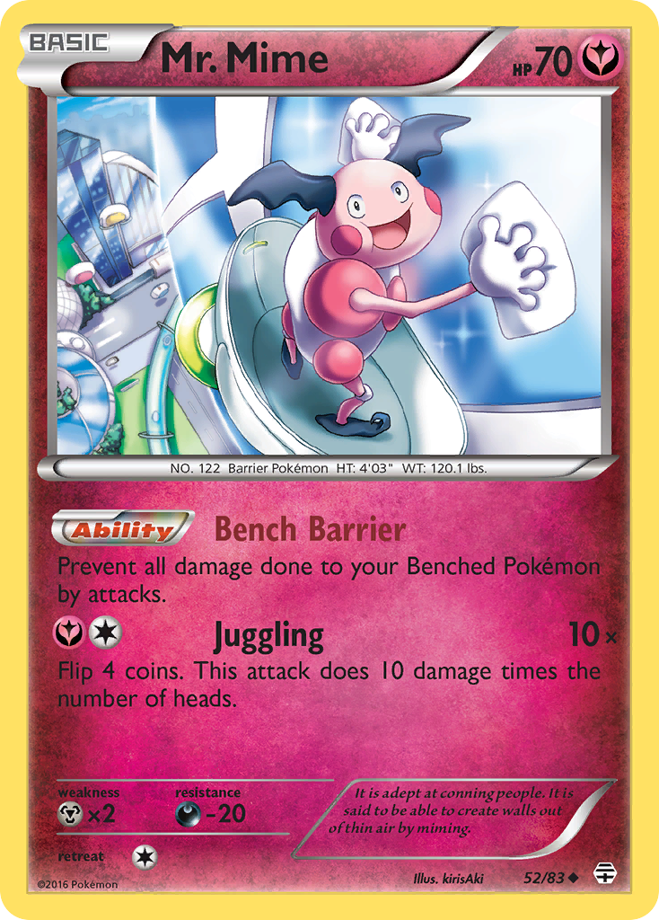 Mr. Mime 52/83 Generations