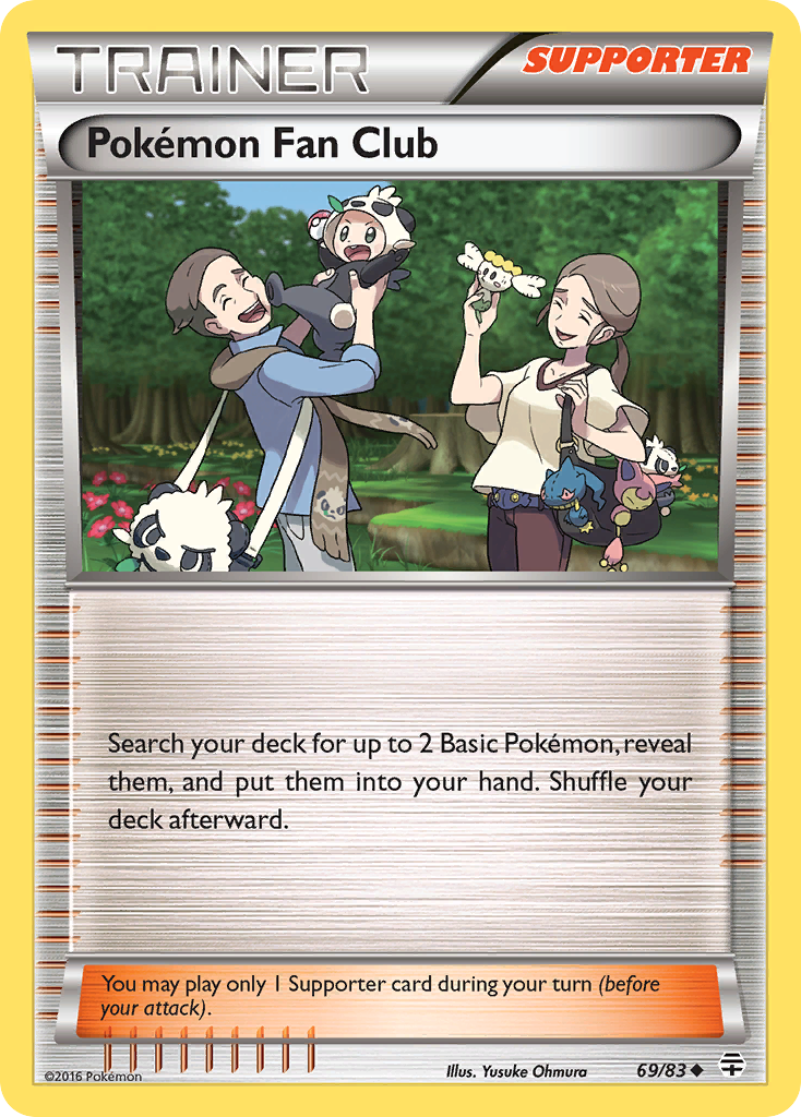 Pokémon Fan Club 69/83 Generations