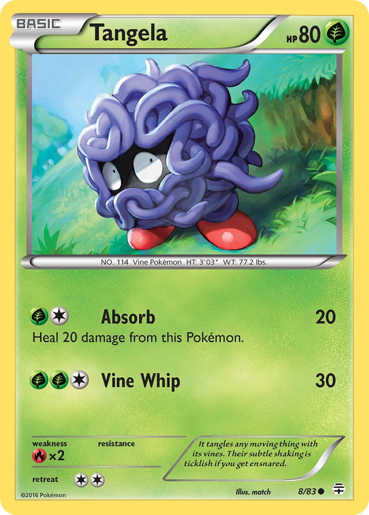 Tangela 8/83 Generations