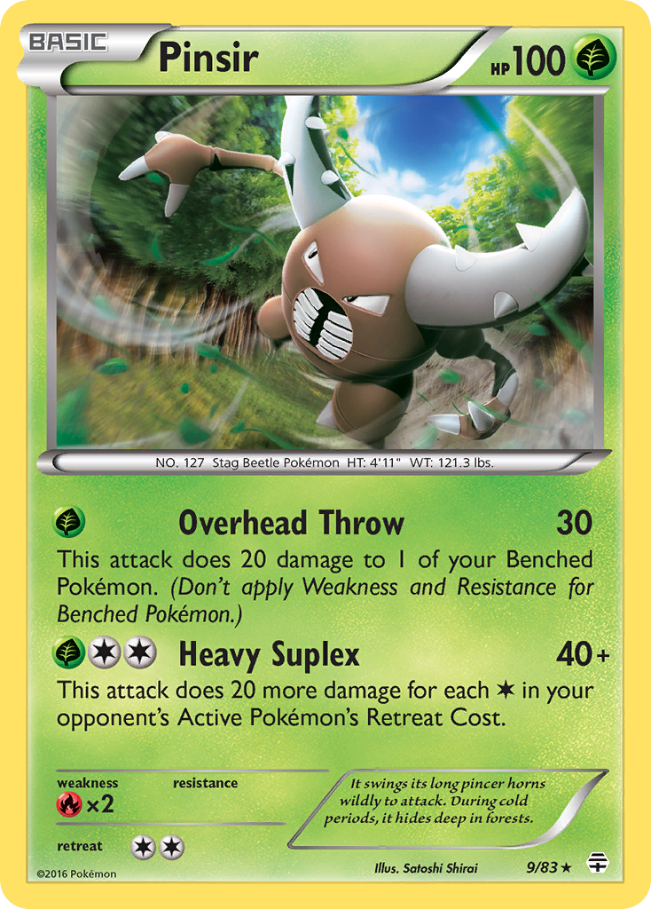 Pinsir 9/83 Generations