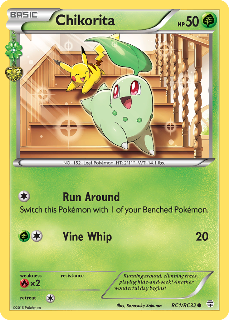 Chikorita RC1/RC32 Generations
