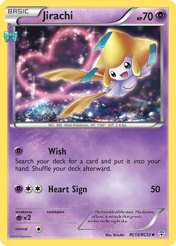 Jirachi RC13/RC32 Generations