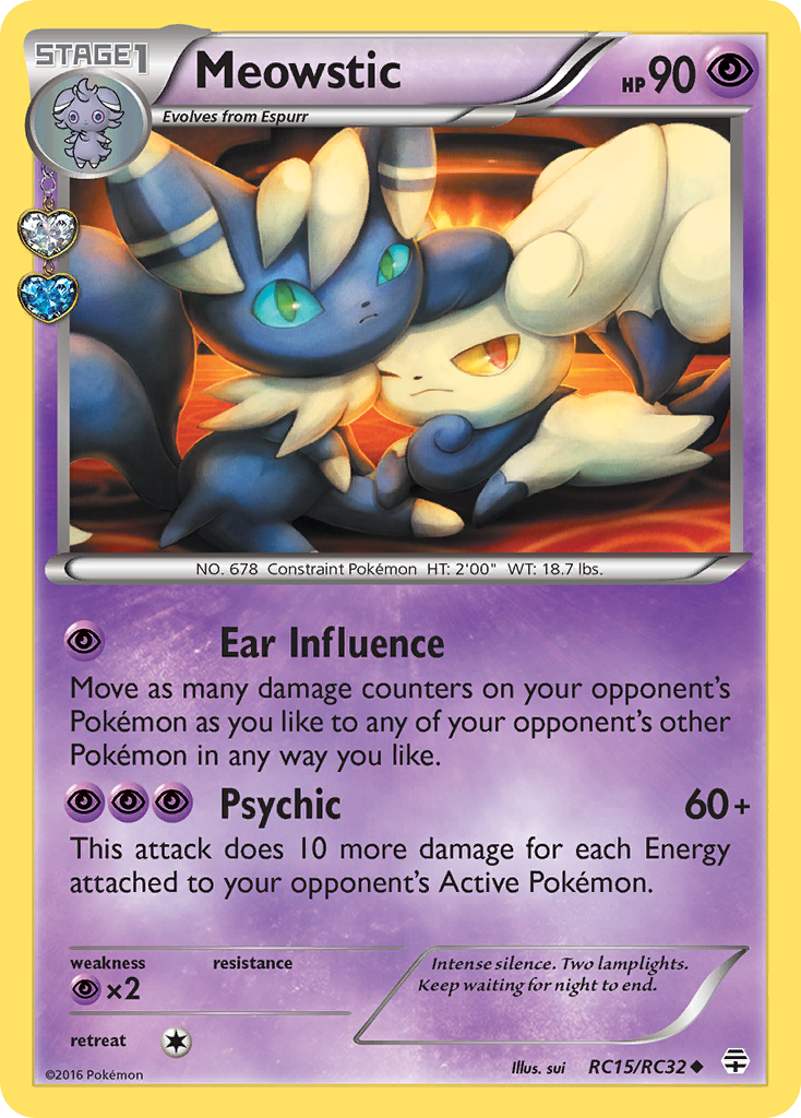 Meowstic RC15/RC32 Generations