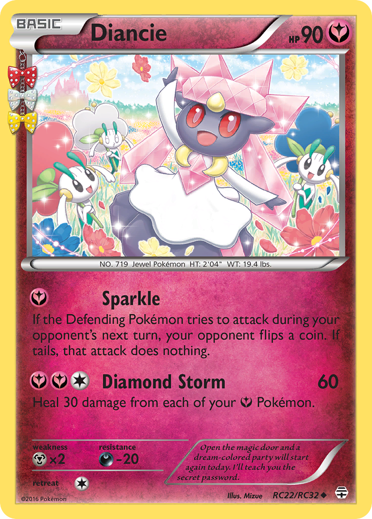 Diancie RC22/RC32 Generations
