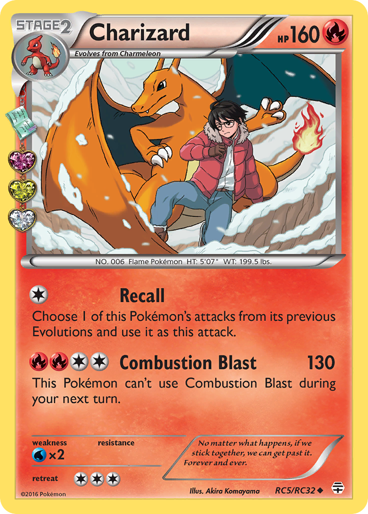 Charizard RC5/RC32 Generations