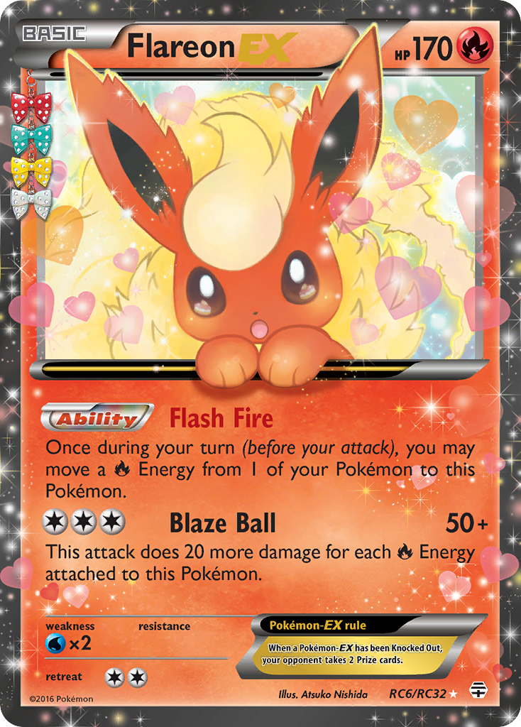 Flareon-EX RC6/RC32 Generations