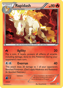Rapidash 15/83 Generations