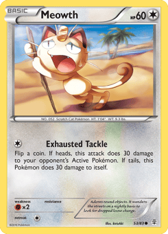 Meowth 53/83 Generations
