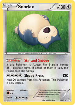 Snorlax 58/83 Generations