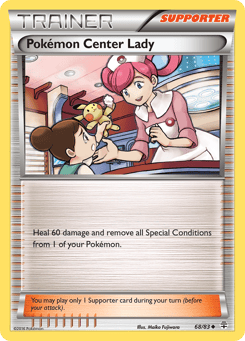 Pokémon Center Lady 68/83 Generations