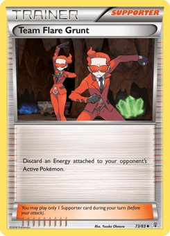 Team Flare Grunt 73/83 Generations
