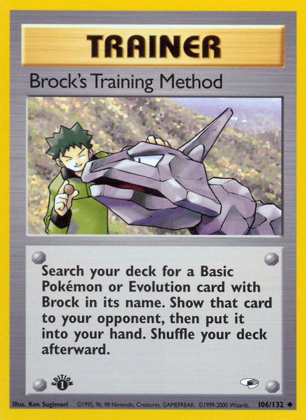 Brock's Training Method 106/132 Gym Heroes