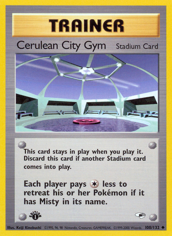 Cerulean City Gym 108/132 Gym Heroes