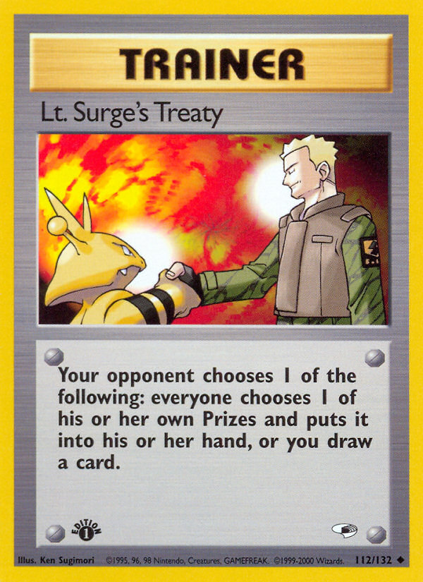 Lt. Surge's Treaty 112/132 Gym Heroes
