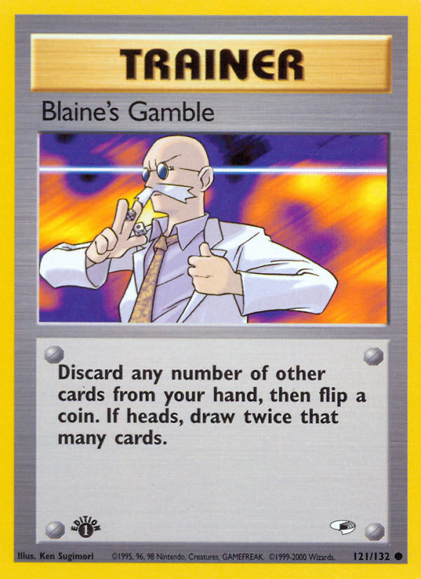 Blaine's Gamble 121/132 Gym Heroes