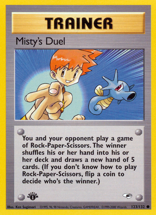 Misty's Duel 123/132 Gym Heroes