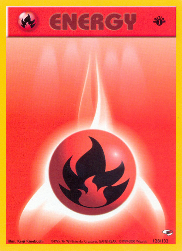 Fire Energy 128/132 Gym Heroes