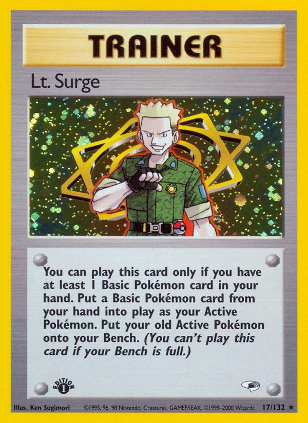 Lt. Surge 17/132 Gym Heroes