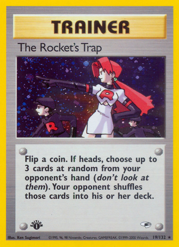 The Rocket's Trap 19/132 Gym Heroes