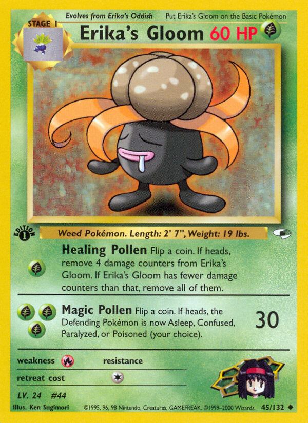 Erika's Gloom 45/132 Gym Heroes