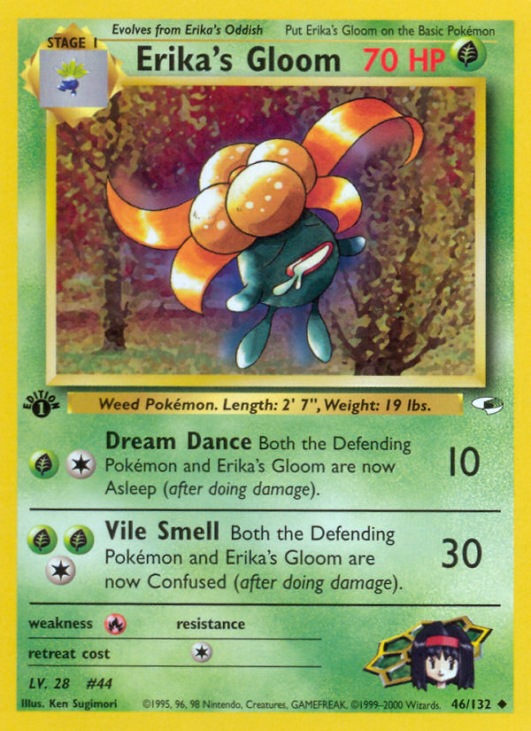 Erika's Gloom 46/132 Gym Heroes