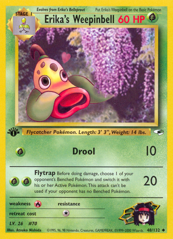 Erika's Weepinbell 48/132 Gym Heroes