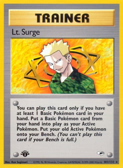 Lt. Surge 101/132 Gym Heroes
