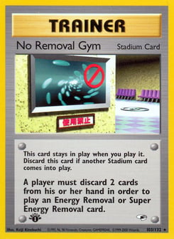 No Removal Gym 103/132 Gym Heroes