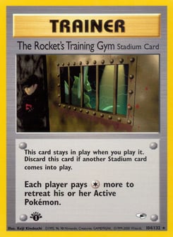 The Rocket's Training Gym 104/132 Gym Heroes