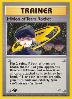 Minion of Team Rocket 113/132 Gym Heroes