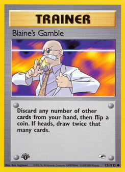 Blaine's Gamble 121/132 Gym Heroes