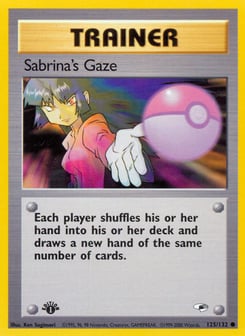 Sabrina's Gaze 125/132 Gym Heroes