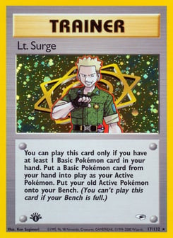 Lt. Surge 17/132 Gym Heroes