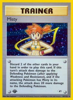 Misty 18/132 Gym Heroes