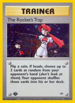 The Rocket's Trap 19/132 Gym Heroes